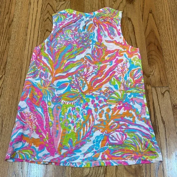 Lilly Pulitzer multicolor top size extra small EUC - Picture 2 of 3